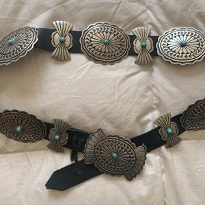 Authentic concho belt